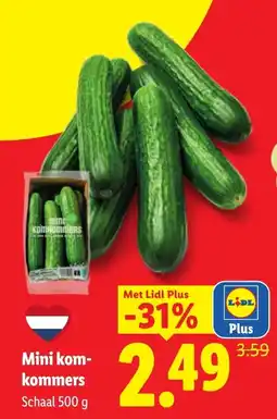 Lidl Mini kom kommers aanbieding