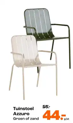 Kwantum Tuinstoel Azzuro aanbieding