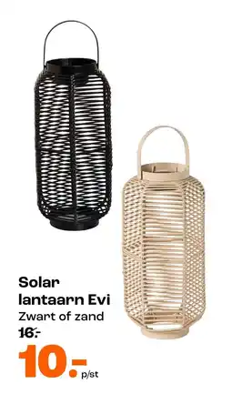 Kwantum Solar lantaarn Evi aanbieding