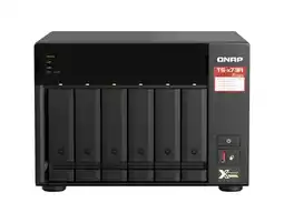 Bol.com QNAP TS-673A NAS-Server 6Schächte AMD Ryzen Embedded V1500B 2.2 GHz SATA 6Gb/s aanbieding