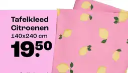 Kwantum Tafelkleed Citroenen aanbieding