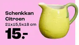 Kwantum Schenkkan Citroen aanbieding