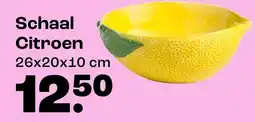 Kwantum Schaal Citroen aanbieding