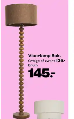 Kwantum Vloerlamp Bols aanbieding