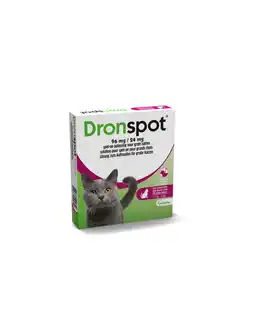Pets Place Dronspot Spot-On Kat 5 - 8 Kg - Anti wormenmiddel - 2 pip M aanbieding