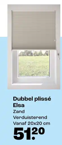 Kwantum Dubbel plissé Elsa aanbieding