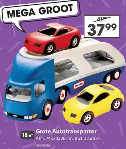 Top1Toys Grote Autotransporter aanbieding