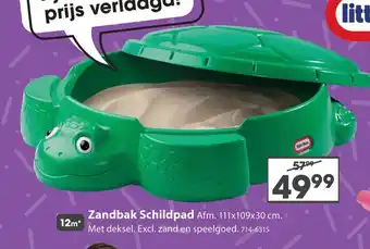 Zandbak Schildpad