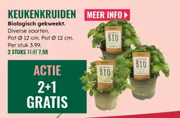 GroenRijk Keukenkruiden Biologisch gekweekt aanbieding