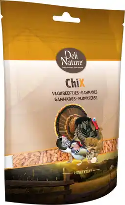 Intratuin Deli Nature kippenvoer ChiX vlokreeftjes 150 g aanbieding