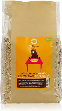 Intratuin Via Organica kippenvoer Bio Scharrelgraan 4 kg aanbieding