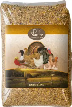 Intratuin Deli Nature kippenvoer gemengd graan gebroken 20 kg aanbieding