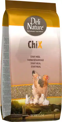 Intratuin Deli Nature kippenvoer ChiX startmeel 4 kg aanbieding