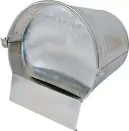 Intratuin Boon drinkfontein kip zilver 6 L 25,5 x 25 x 28 cm aanbieding