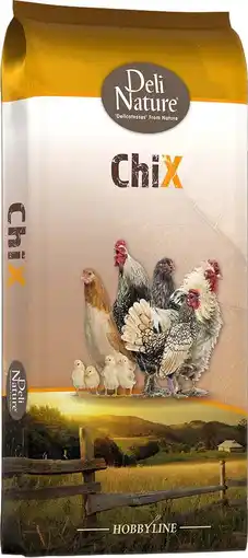 Intratuin Deli Nature kippenvoer ChiX leg pellet 20 kg aanbieding