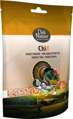 Intratuin Deli Nature kippenvoer ChiX insectenmix 180 g aanbieding