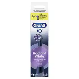 Albert Heijn Oral-B IO radiant white opzetborstels aanbieding