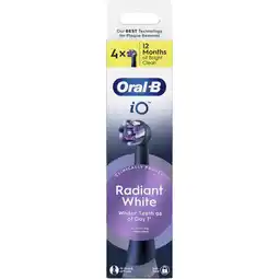 Albert Heijn Oral-B IO radiant white opzetborstels aanbieding
