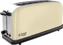 Bol.com Russell Hobbs Colours Plus+ 21395-56 - Extra lange Broodrooster - Creme aanbieding