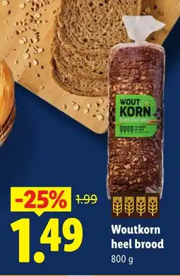 Lidl Woutkorn Heel Brood aanbieding