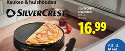 Lidl Silvercrest crêpemaker aanbieding