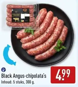 ALDI Black Angus Chipolata's aanbieding