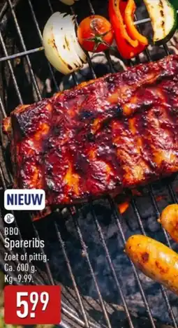 ALDI BBQ Spareribs aanbieding