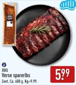 ALDI BBQ Verse Spareribs aanbieding