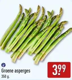 ALDI Groene Asperges aanbieding