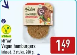 ALDI My Vay Vegan Hamburgers aanbieding
