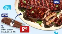 ALDI Korean Spareribs aanbieding