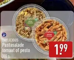 ALDI Daylicious Pastasalade Tomaat of Pesto aanbieding