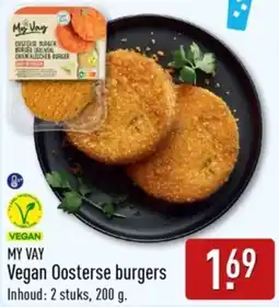 ALDI My Vay Vegan Oosterse burgers aanbieding