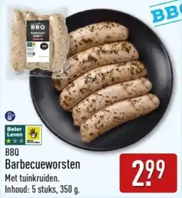 ALDI BBQ Barbecueworsten aanbieding