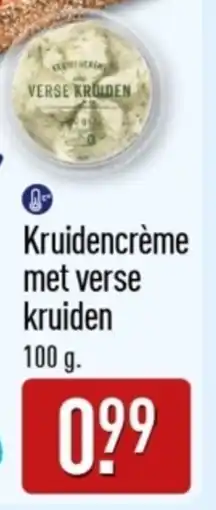 ALDI Kruidencrème met verse kruiden aanbieding