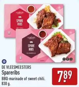 ALDI De Vleesmeesters Spareribs aanbieding