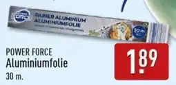 ALDI Power Force Aluminiumfolie aanbieding