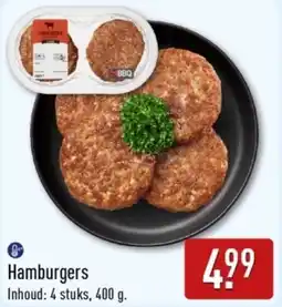 ALDI Hamburgers aanbieding