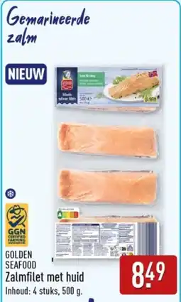 ALDI Golden Seafood Zalmfilet met Huid aanbieding