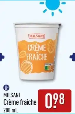 ALDI Milsani Crème Fraiche aanbieding