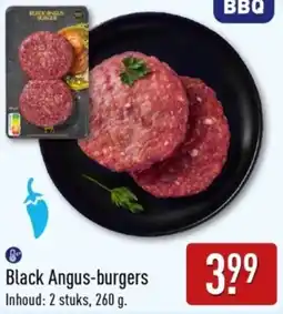 ALDI Black Angus Burgers aanbieding