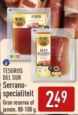 ALDI Tesoros Del Sur Serrano Specialiteit aanbieding