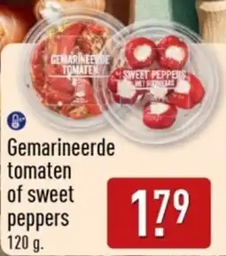 ALDI Gemarineerde Tomaten of Sweet Peppers aanbieding