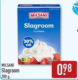 ALDI Milsani Slagroom aanbieding