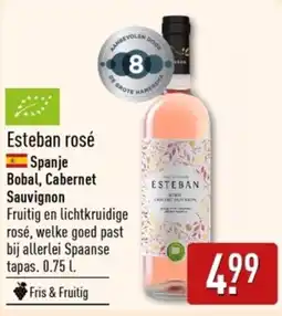 ALDI Esteban Rosé aanbieding