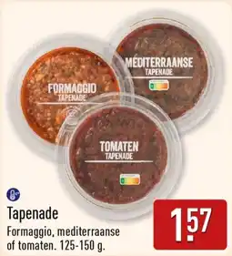 ALDI Tapenade Formaggio, mediterraanse of tomaten aanbieding