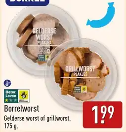 ALDI Borrelworst aanbieding