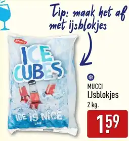 ALDI Mucci IJsblokjes aanbieding