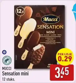 ALDI Mucci Sensation mini aanbieding