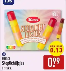 ALDI Mucci Stoplichtijsjes aanbieding